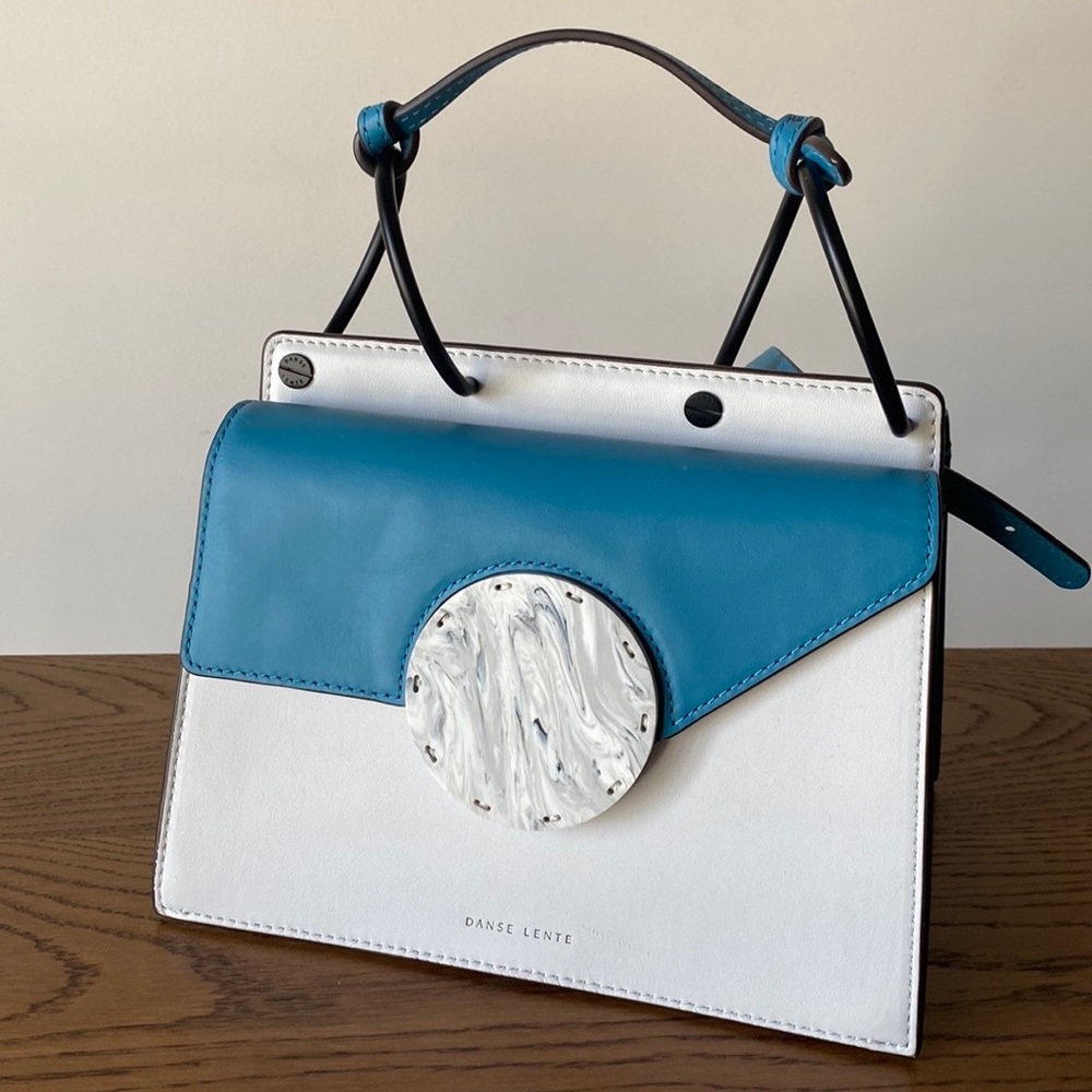 Danse Lente-Phoebe Bis Accordion Leather Bag